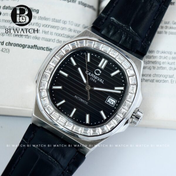 Đồng Hồ Nam Carnival Nautilus 8108G-VT-DD-D || Automatic 40mm || Chính Hãng - Hình ảnh 2