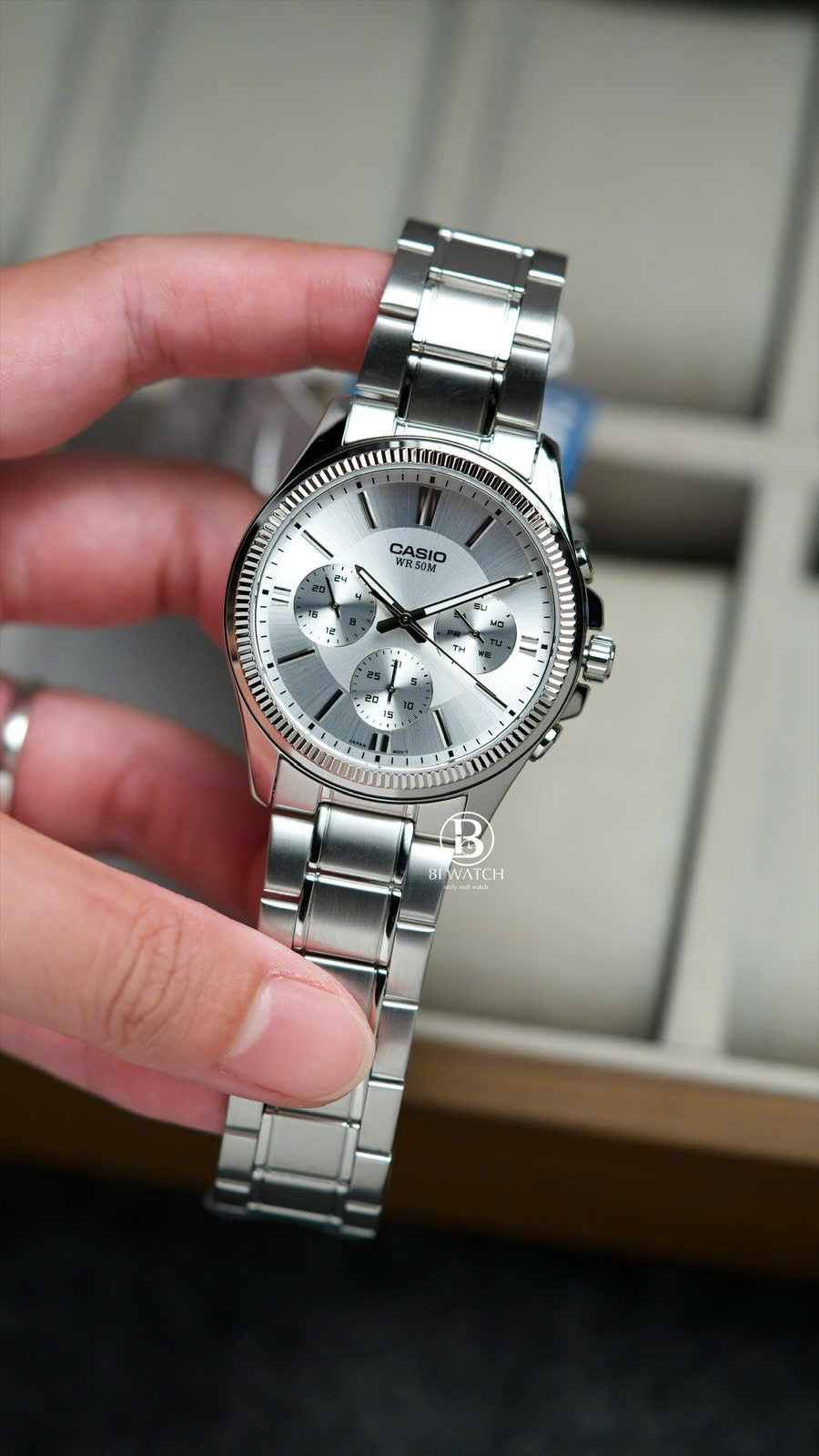 Đồng Hồ Nam Casio MTP-1375D-7AVDF Chính Hãng - Ảnh 2