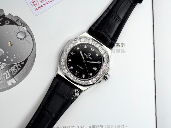 Đồng Hồ Nam Carnival 8129G-VT-DD-D || Kính Sapphire || Chính Hãng - Hình ảnh 4