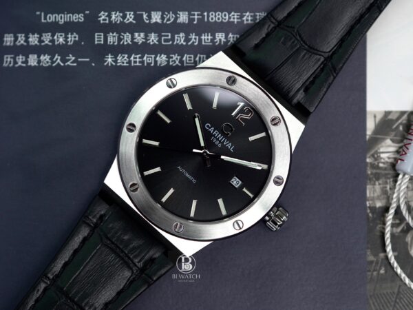 Đồng Hồ Nam Carnival 8122G-VT-DD-D || Size 41mm || Chính Hãng - Hình ảnh 2