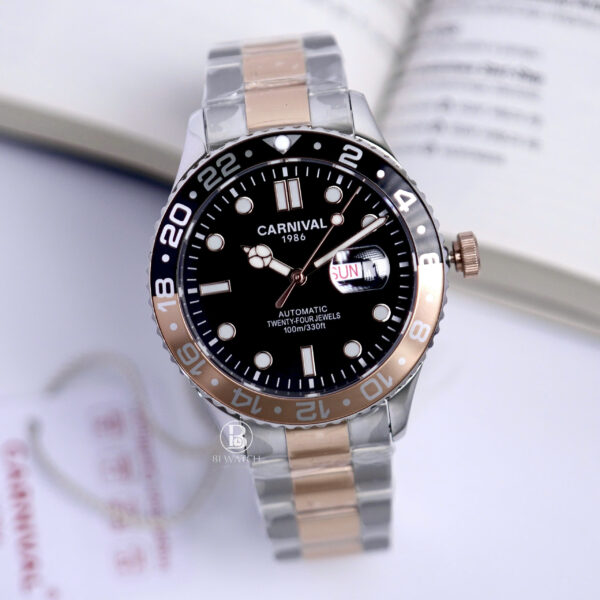 Đồng Hồ Nam Carnival 8152G-CH-D || Kính Sapphire || Chính Hãng