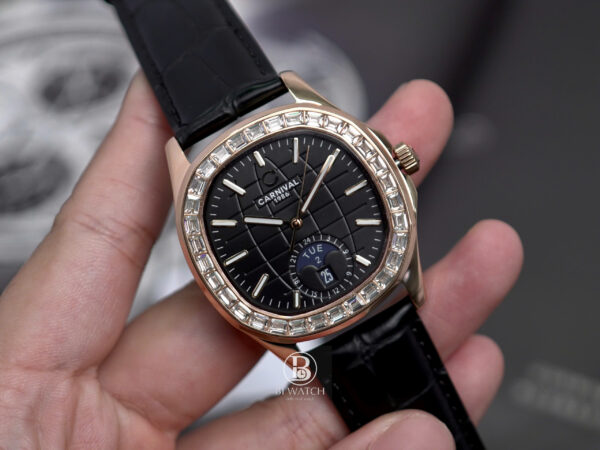 Đồng Hồ Nam Carnival 8113G2-VH-DD-D || Size 40mm || Chính Hãng - Hình ảnh 2