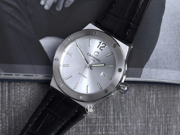 Đồng Hồ Nam Carnival 8122G-VT-DD-T || Size 41mm || Chính Hãng - Hình ảnh 2