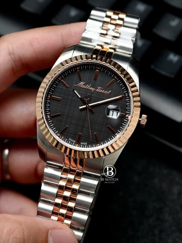 Đồng Hồ Nam Mathey-Tissot Mathy III H810RN || Size 40mm || Chính Hãng - Hình ảnh 2