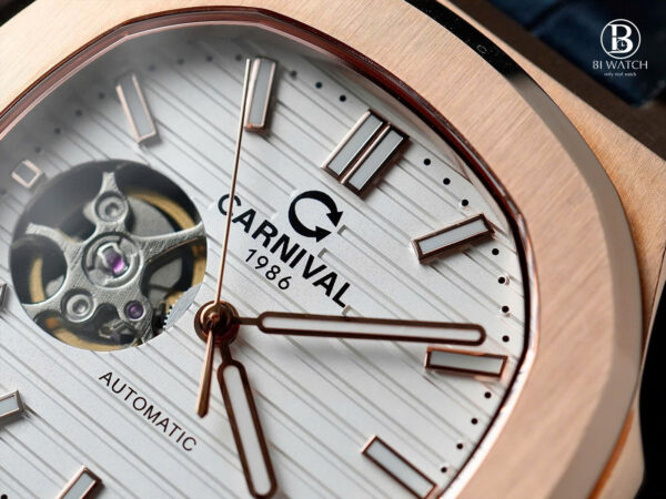 Đồng Hồ Nam Carnival 8128G1-VH-DD-T || Kính Sapphire || Chính Hãng - Hình ảnh 4