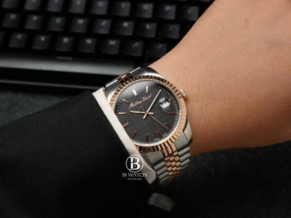 Đồng Hồ Nam Mathey-Tissot Mathy III H810RN || Size 40mm || Chính Hãng - Hình ảnh 4