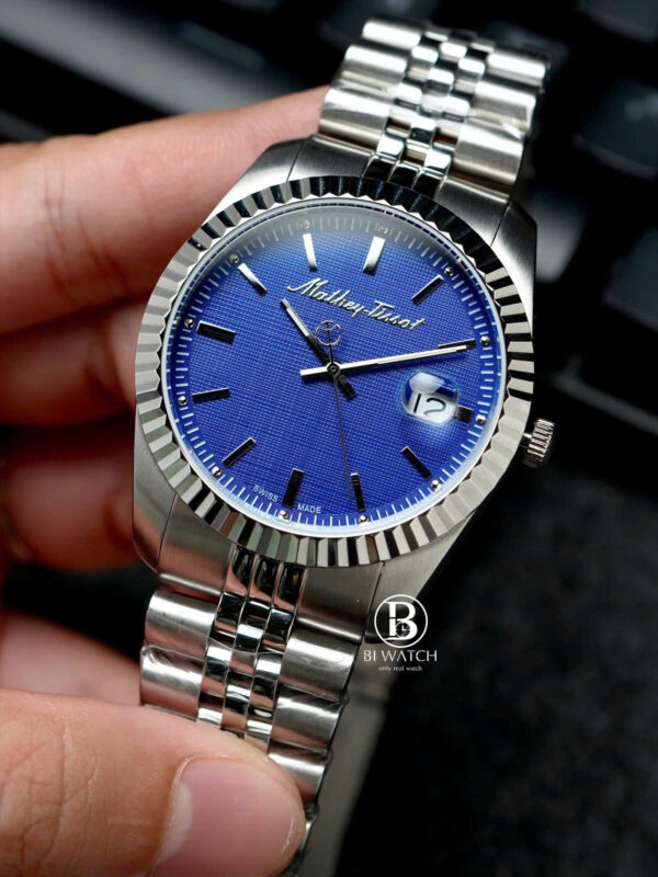 Đồng Hồ Nam Mathey-Tissot Mathy III H810ABU || Size 40mm || Chính Hãng - Hình ảnh 2