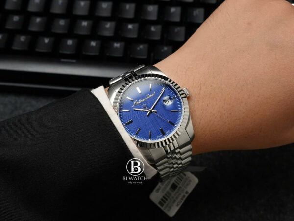 Đồng Hồ Nam Mathey-Tissot Mathy III H810ABU || Size 40mm || Chính Hãng - Hình ảnh 7