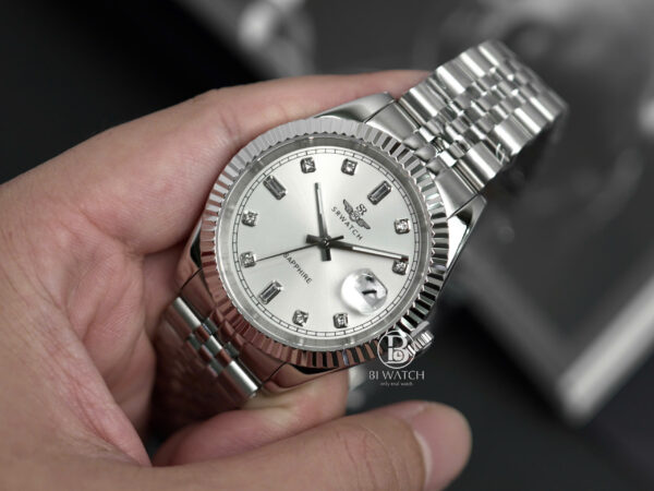 Đồng Hồ Nam SRWatch SG7004.1102GM || Dây Jobilee Đính Đá || Chính Hãng - Hình ảnh 2