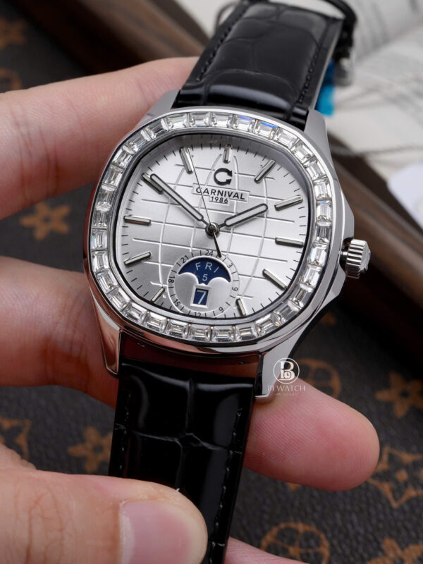 Đồng Hồ Nam Carnival 8113G2-VT-DD-T || Size 40mm || Chính Hãng - Hình ảnh 2