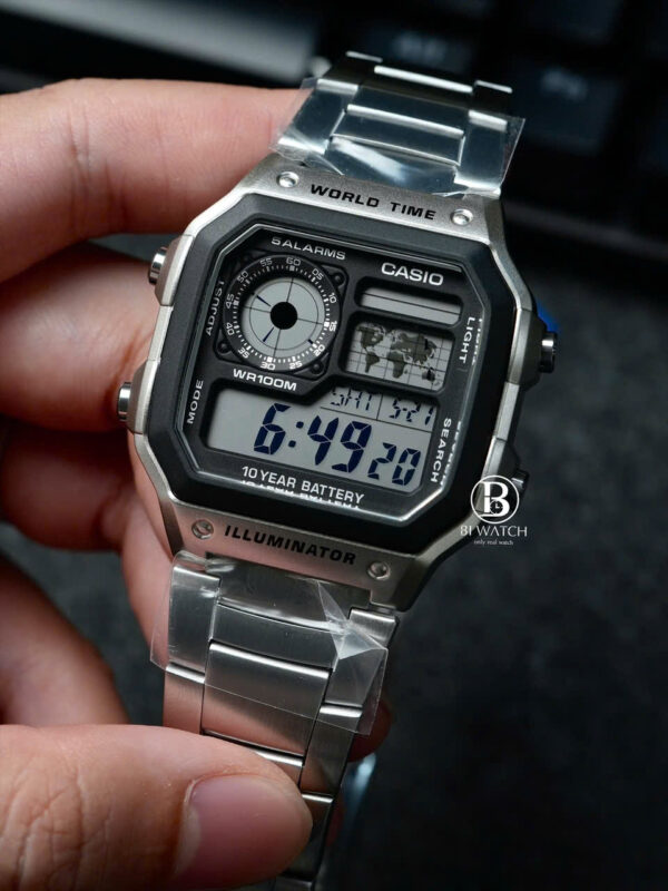 Đồng Hồ Nam Casio AE-1200WHD-1AVDF || Watch Led || Chính Hãng - Hình ảnh 3