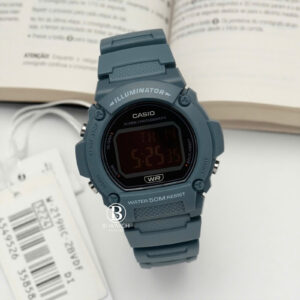 ĐỒNG HỒ NAM CASIO W-219HC-2BVDF || Size 47mm || Chính Hãng