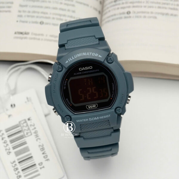 ĐỒNG HỒ NAM CASIO W-219HC-2BVDF || Size 47mm || Chính Hãng