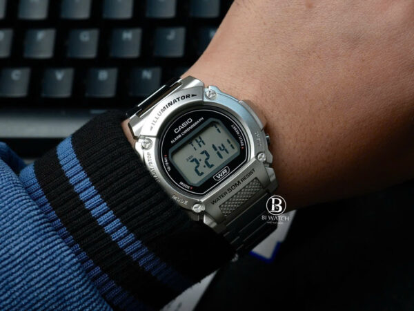 Đồng Hồ Nam Casio W-219HD-1AVDF || Size 47mm || Chính Hãng - Hình ảnh 4