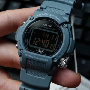 ĐỒNG HỒ NAM CASIO W-219HC-2BVDF || Size 47mm || Chính Hãng
