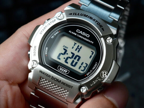 Đồng Hồ Nam Casio W-219HD-1AVDF || Size 47mm || Chính Hãng - Hình ảnh 3