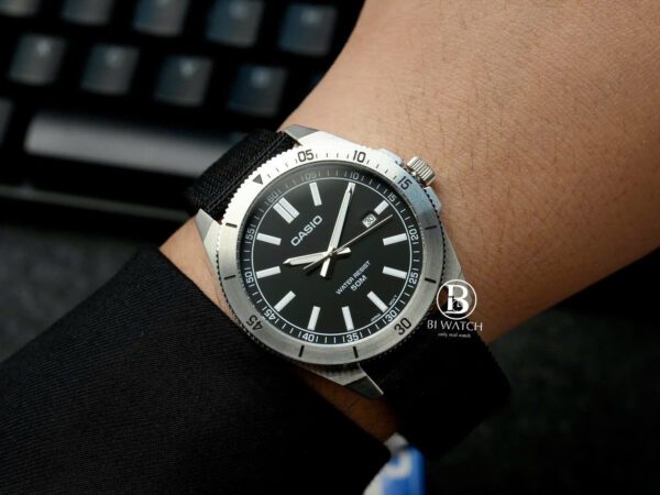 ĐỒNG HỒ NAM CASIO MTP-B155C-1EVDF || DÂY NATO || CHÍNH HÃNG - Hình ảnh 4