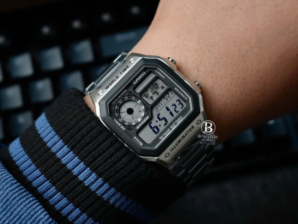 Đồng Hồ Nam Casio AE-1200WHD-1AVDF || Watch Led || Chính Hãng - Hình ảnh 2