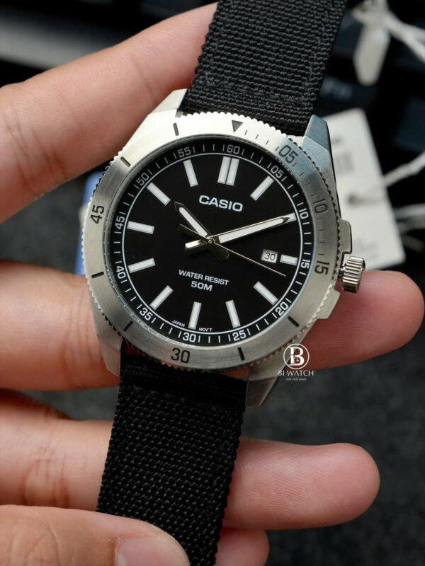 ĐỒNG HỒ NAM CASIO MTP-B155C-1EVDF || DÂY NATO || CHÍNH HÃNG - Hình ảnh 2