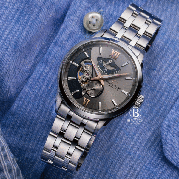 Đồng Hồ Nam Orient Star Contemporary Layered Skeleton RE-AV0B09N00B II Chính hãng - Hình ảnh 4