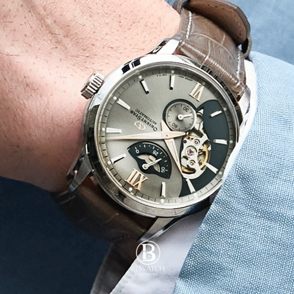 Đồng Hồ Nam Orient Star Contemporary Layered Skeleton RE-AV0B09N00B II Chính hãng - Hình ảnh 6