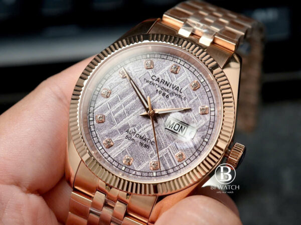 Đồng Hồ Nam Carnival 8131G - Full VH -Thiên Thạch II Size 40mm II Chính Hãng - Hình ảnh 3