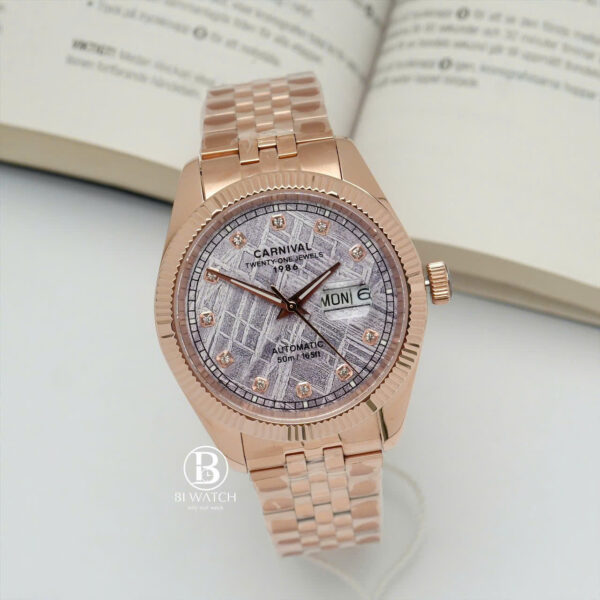Đồng Hồ Nam Carnival 8131G - Full VH -Thiên Thạch II Size 40mm II Chính Hãng