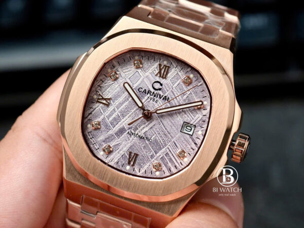 Đồng hồ Nam Carnival 8160G-VH-Thiên Thạch II Size 41mm II Chính hãng - Hình ảnh 3