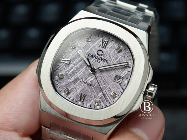 Đồng hồ Nam Carnival 8160G-VT-Thiên Thạch II Size 41mm II Chính hãng - Hình ảnh 3