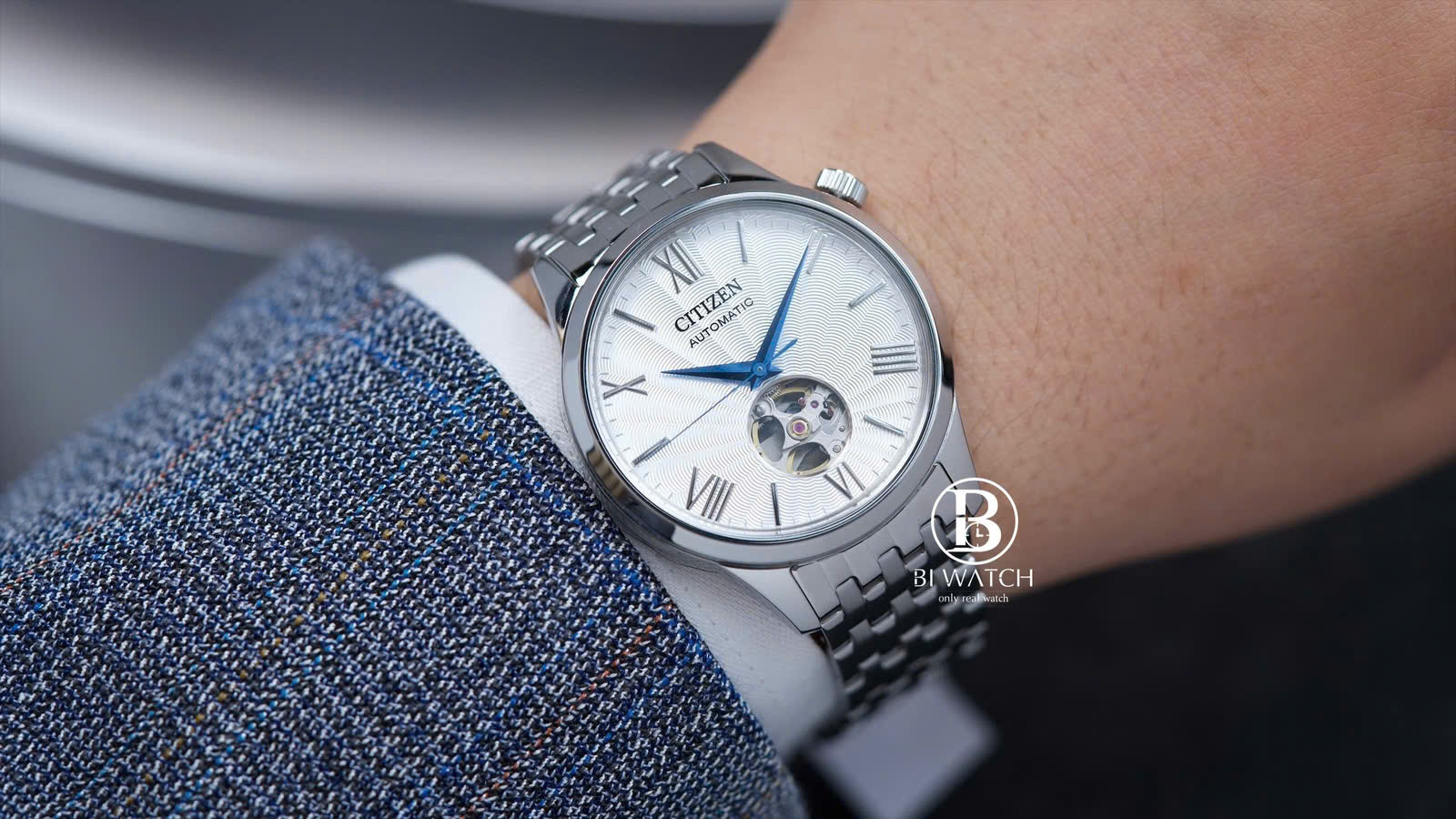 Đồng Hồ Nam Citizen Sunshine NH9130-84A Chính Hãng - Ảnh 7