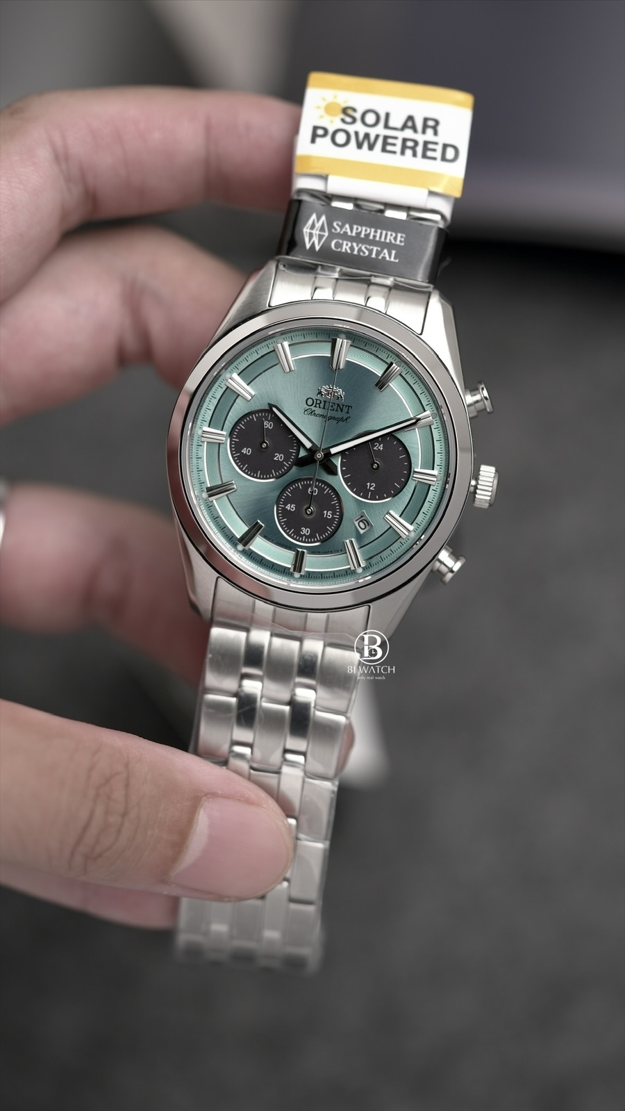 Đồng Hồ Nam Orient Solar Chronograph RA-TX0304L10B Chính Hãng - Ảnh 2